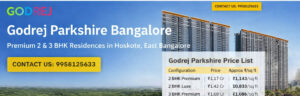 Top 3 Residential Projects in Hoskote
