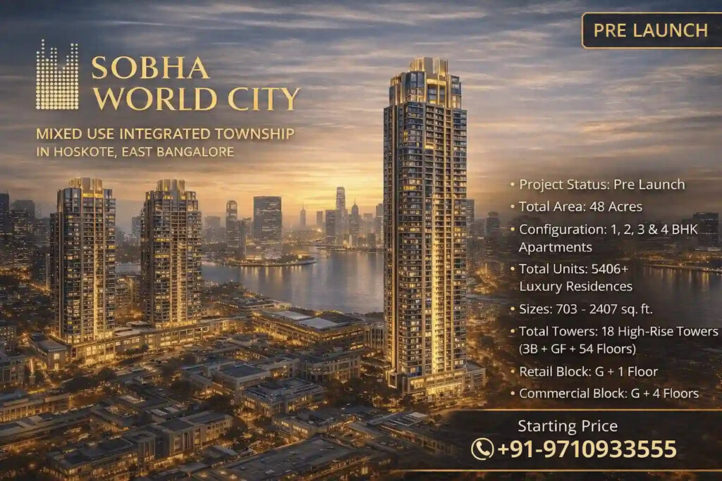 Top 3 Residential Projects in Hoskote, Bangalore