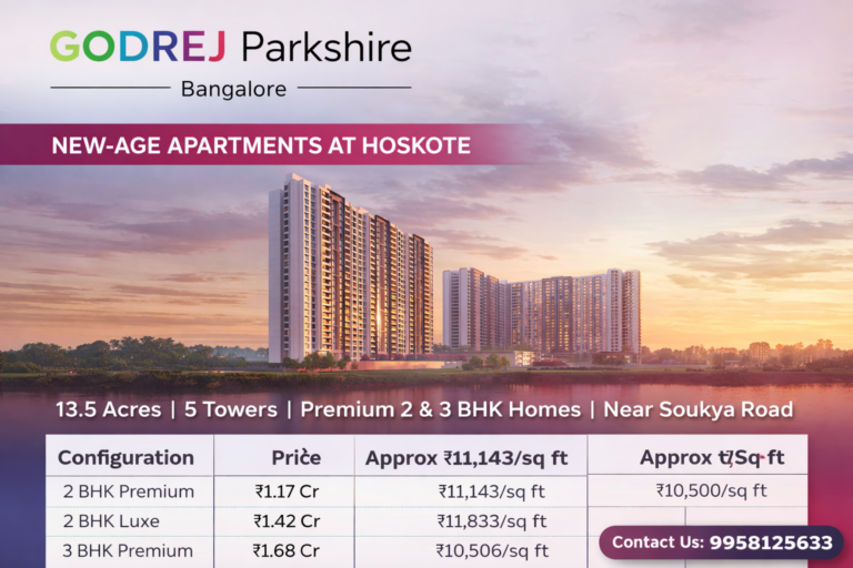 Godrej parkshire bangalore