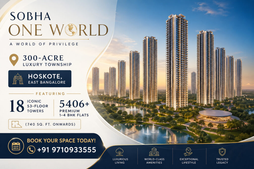 Sobha one world banner