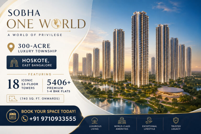Sobha one world banner