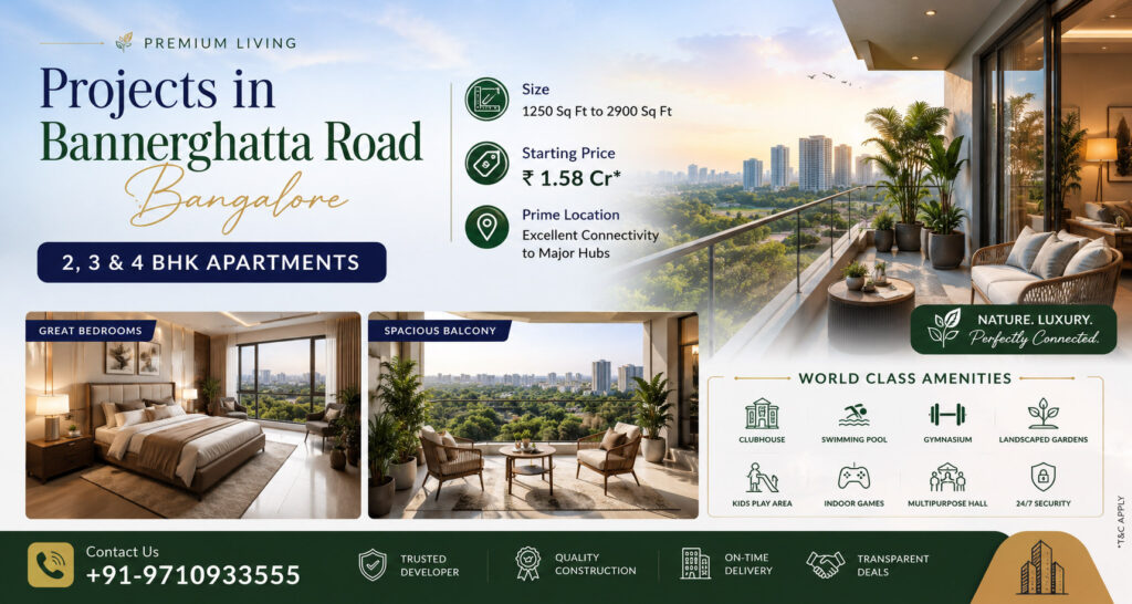 Godrej Projects in Bannerghatta Road Bangalore