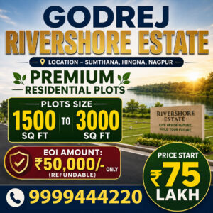 Your dream plot at godrej rivershore estate nagpur