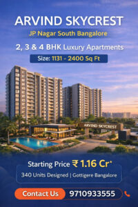 Arvind skycrest bangalore new launch